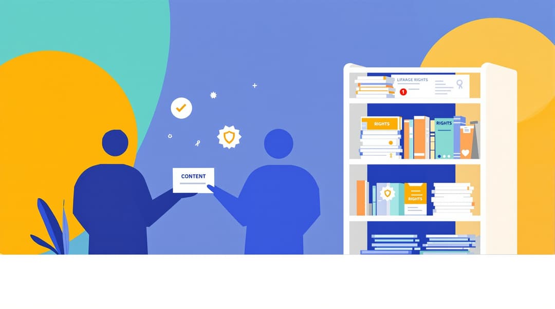 Content Approval and Rights Management Interface