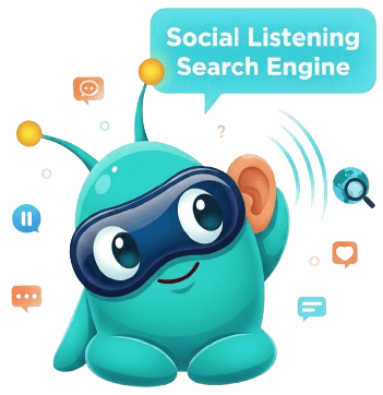 Social listening search engine