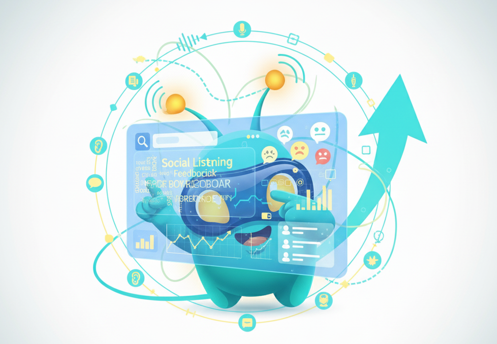 Social Listening Dashboard Interface