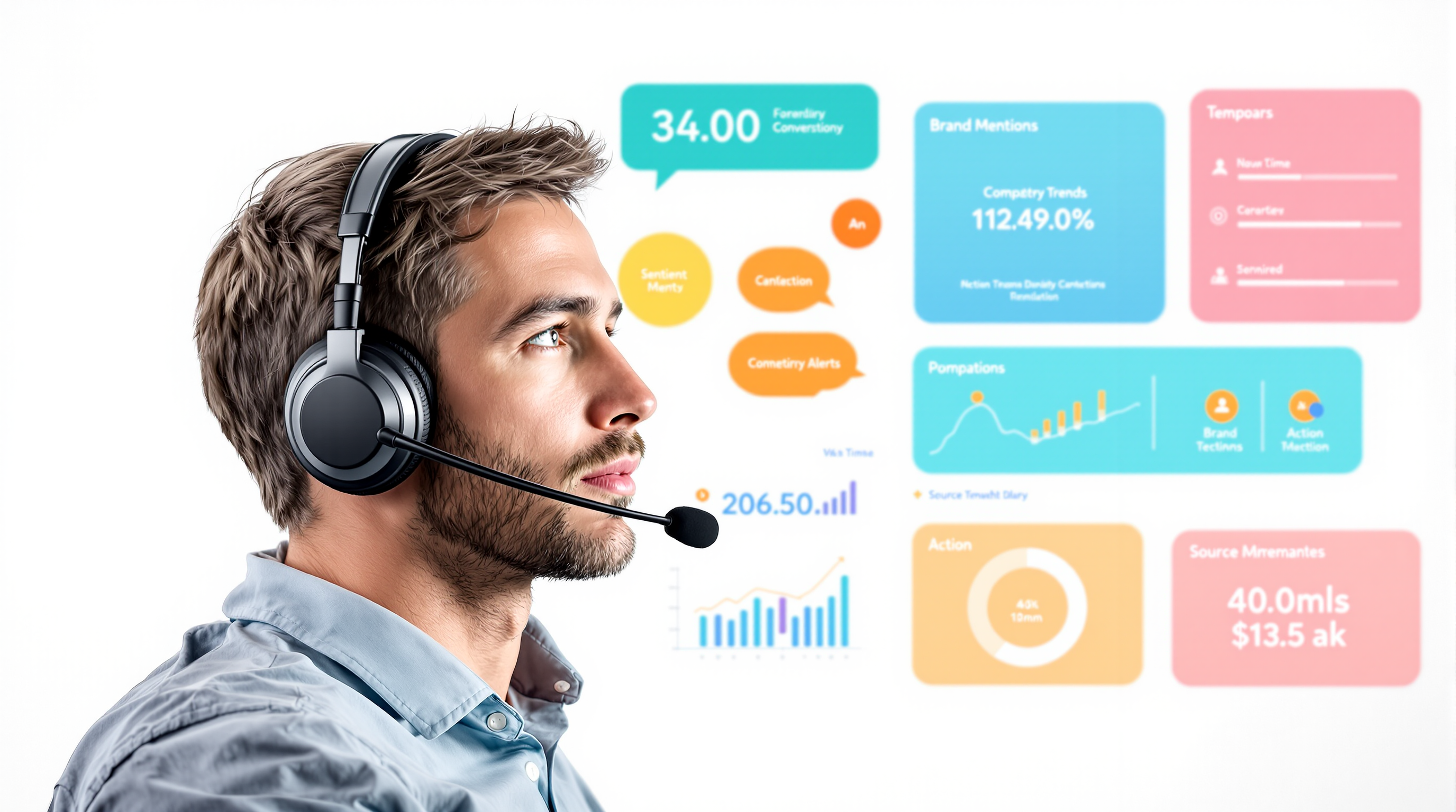 Monitor Analyze Act on Social Conversations in Real-Time