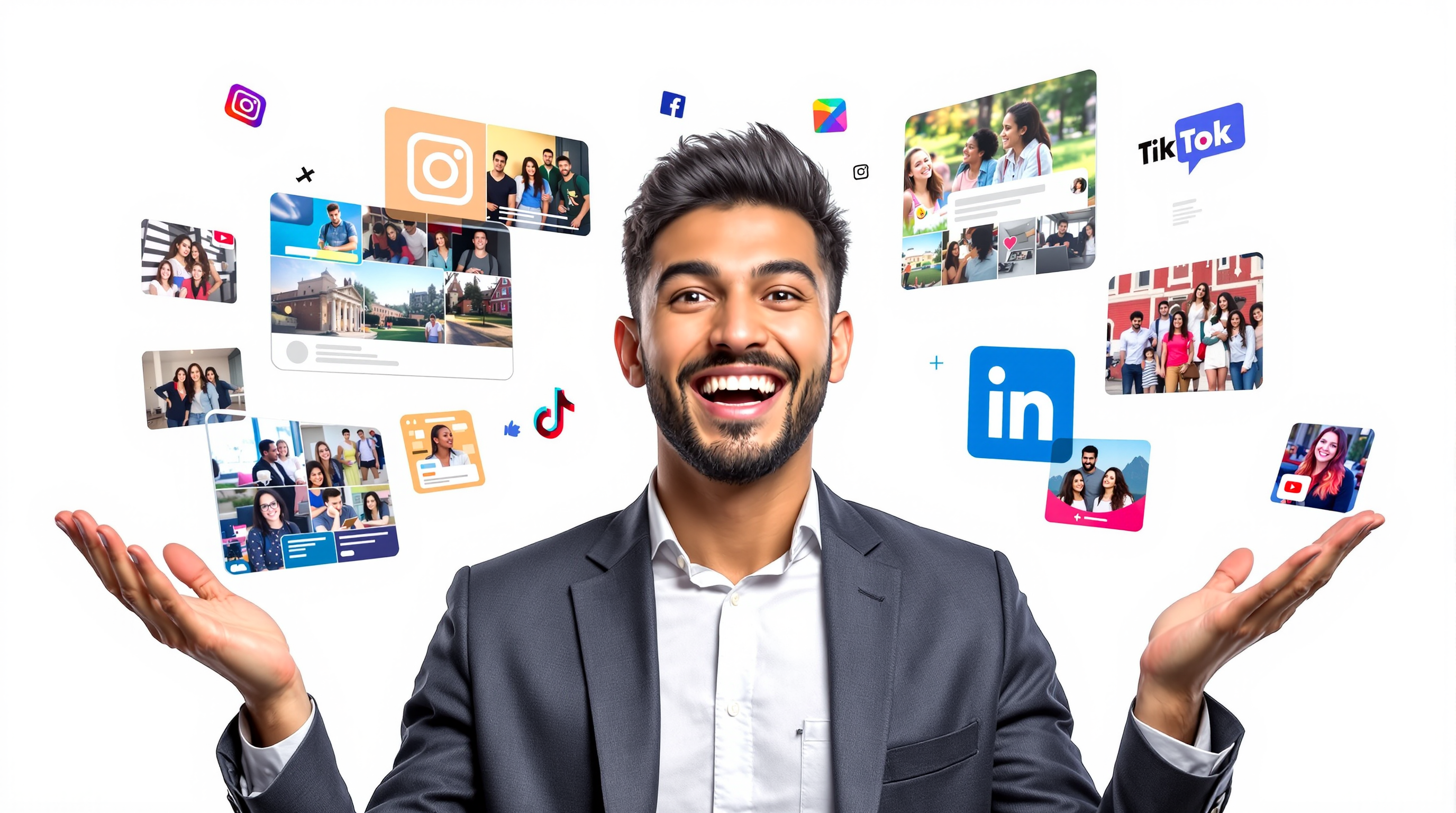 Multi-platform student recruitment and engagement strategies