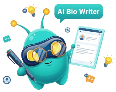 Social media bio generator